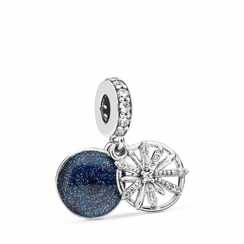 Pandora Dazzling Wishes Dangle Charm Online NZ, Sterling Silver (916425-TUE)